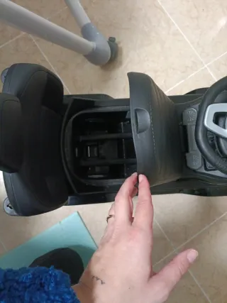 Coche correpasillos Mercedes G-Class Negro