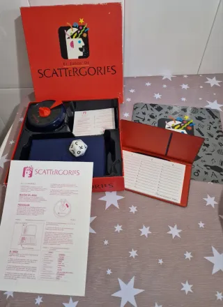 Scattergories Clásico Milton Bradley Juego de Mesa