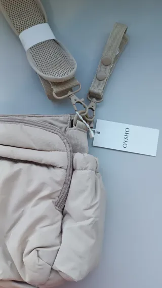 Leggings Oysho con etiquetas, beige bicolor, XS