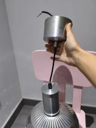 Lámpara de techo Ikea metal