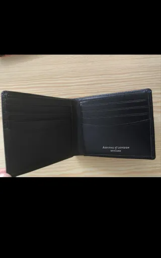 Cartera Aspinal of London para hombre – NUEVA