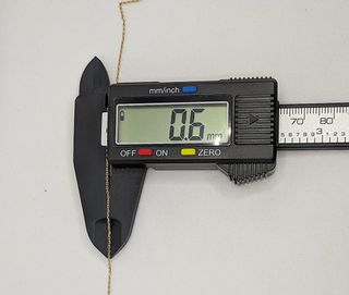 Cadena Forzada de oro de 18k, 1.75 g, 45 cm.