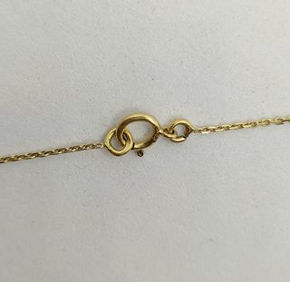 Cadena Forzada de oro de 18k, 1.75 g, 45 cm.