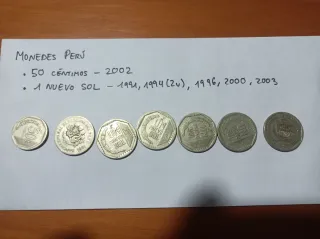 Monedas Perú
