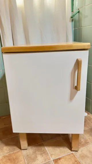 Armario pequeño madera blanco