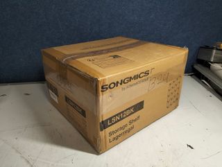 SONGMICS Estantería Modular 12 Cubos LSN12BK