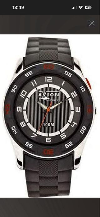 Reloj Calypso Negro y Rojo