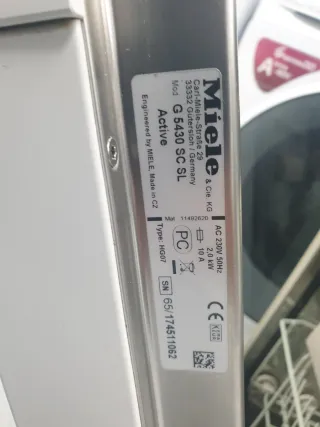 Lavavajillas Miele 45cm ancho