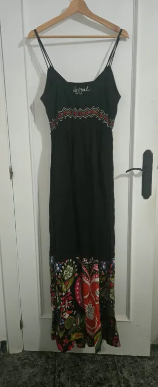 Vestido Largo Desigual Talla 38