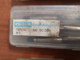 3 juegos machos rosca HSSG