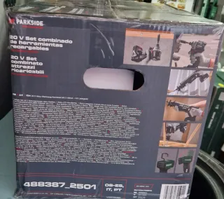 PARKSIDE 20V Conjunto Ferramentas Recarregáveis