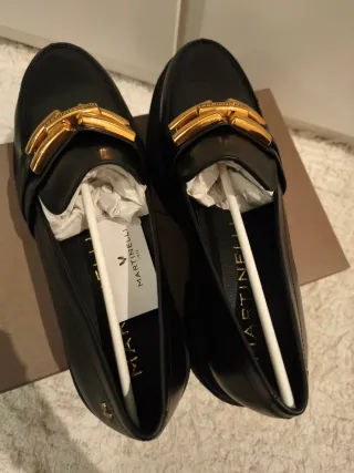 Mocasines Martinelli T39 Negro Cadena