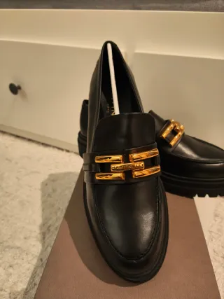 Mocasines Martinelli T39 Negro Cadena