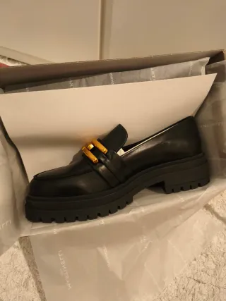 Mocasines Martinelli T39 Negro Cadena