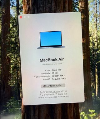 MacBook Air M3 256GB Azul Medianoche