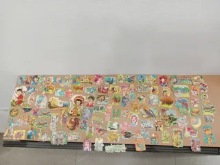 Cromos antiguos variados