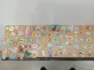 Cromos antiguos variados