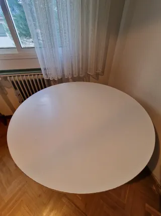 Mesa vintage metal y madera