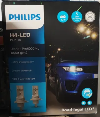 Philips H4 LED Ultinon Pro6000 HL Boost gen2