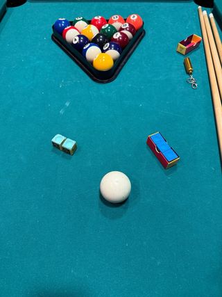 Mesa de billar doméstica