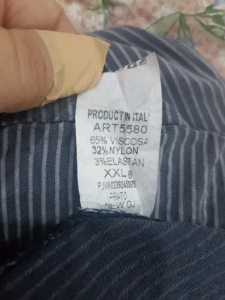 Pantaloni donna a righe.