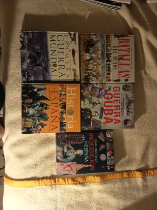 Varios libros temática historia
