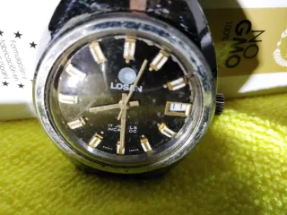 Reloj LOSAN Automático Vintage Negro/Dorado