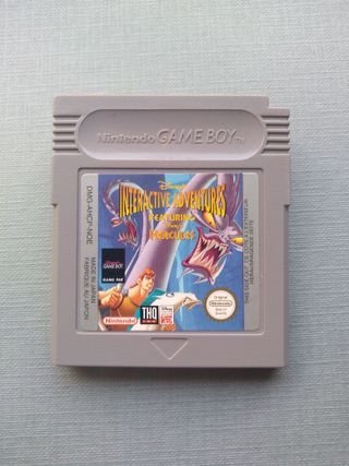 Disney Adventures Hercules Nintendo Game Boy