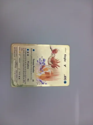 Carta Pokémon Kingler V Metálica
