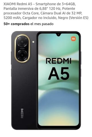 Xiaomi Redmi A5 64GB Negro