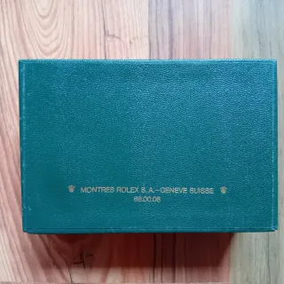 Caja Rolex Oyster Moon Crater Años 80