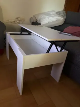 Mesa de centro elevable 90cm NUEVA