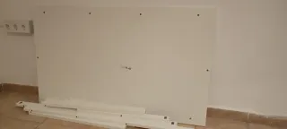 Mesa VIHALS IKEA blanca 125x74 cm