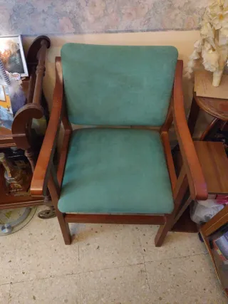 Sillas de madera tapizadas