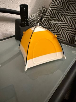 Lámpara LED Camping Azul y Blanca