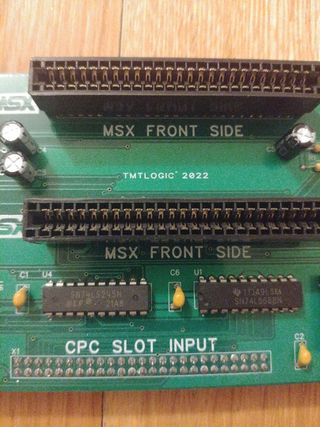 Adaptador MSX a CPC Slot Input