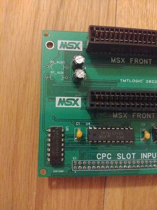 Adaptador MSX a CPC Slot Input