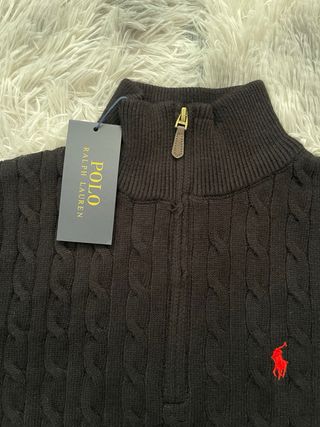 Polo Ralph Lauren Sweater Half-Zip Preto