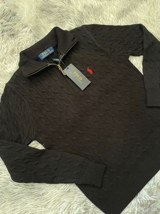 Polo Ralph Lauren Sweater Half-Zip Preto