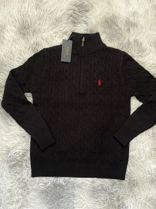 Polo Ralph Lauren Sweater Half-Zip Preto