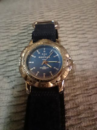 Orologio Eau de Rochas Uomo Anni '90 Blu