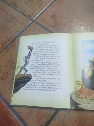 Libro El Rey Leon Disney