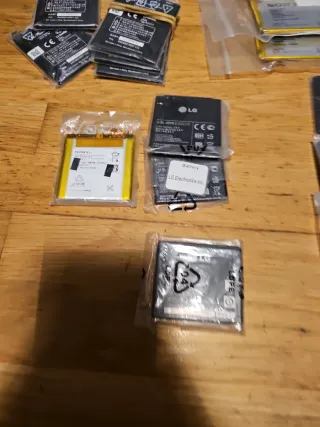 30 Baterías Móviles LG, Sony, Motorola