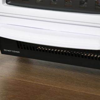 Chimenea Decorativa Blanca con Termostato