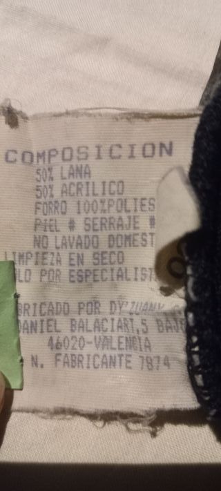 Chaleco de ante negro