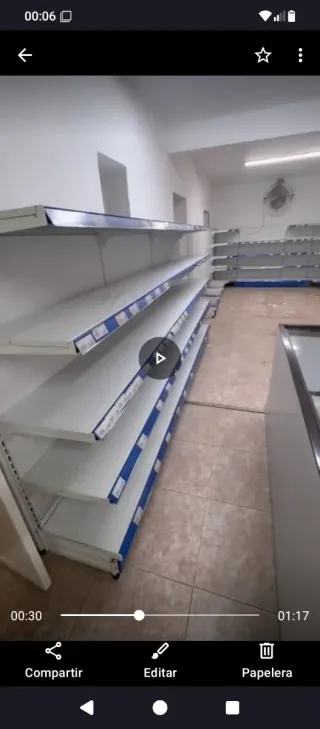 Estantería modular metálica