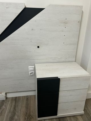 Cabecero y 2 mesillas de noche