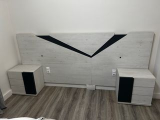 Cabecero y 2 mesillas de noche