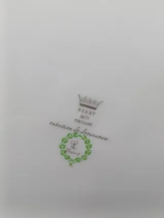 Bandeja porcelana francesa Berry