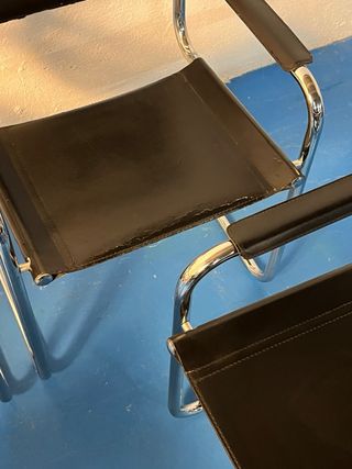 4 Sillas Mart Stam B34 1-06G, Italia Vintage